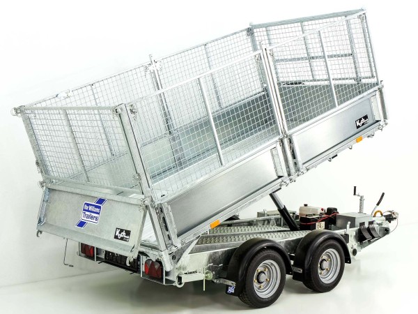 Heckkipper Ifor Williams TT 3621 198x362cm 3,5t|E-Pumpe|Gitter 80 cm