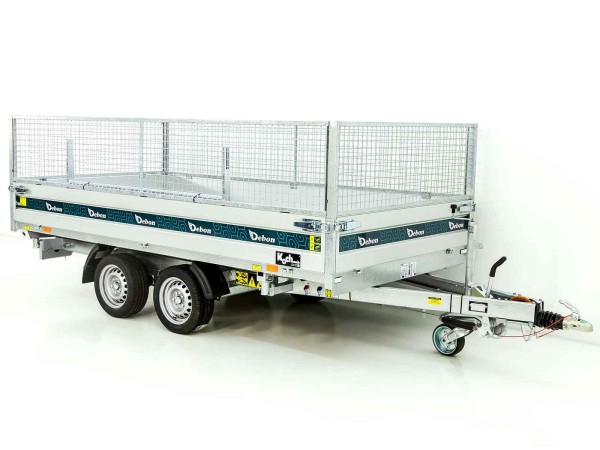 Dreiseitenkipper Unsinn UDK 175x306 3,0t|E-Pumpe|Gitter