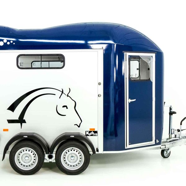 Pferdeanhänger Cheval Liberte GOLD 3|Premium|Pullman 2|Sattelkammer|blau