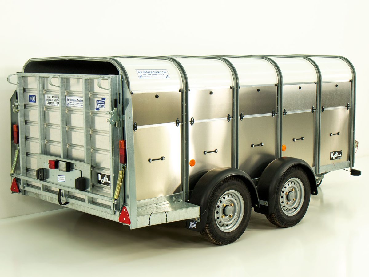 Viehanhänger Ifor Williams TA5 10x4 156x311cm Höhe:120 2,7t