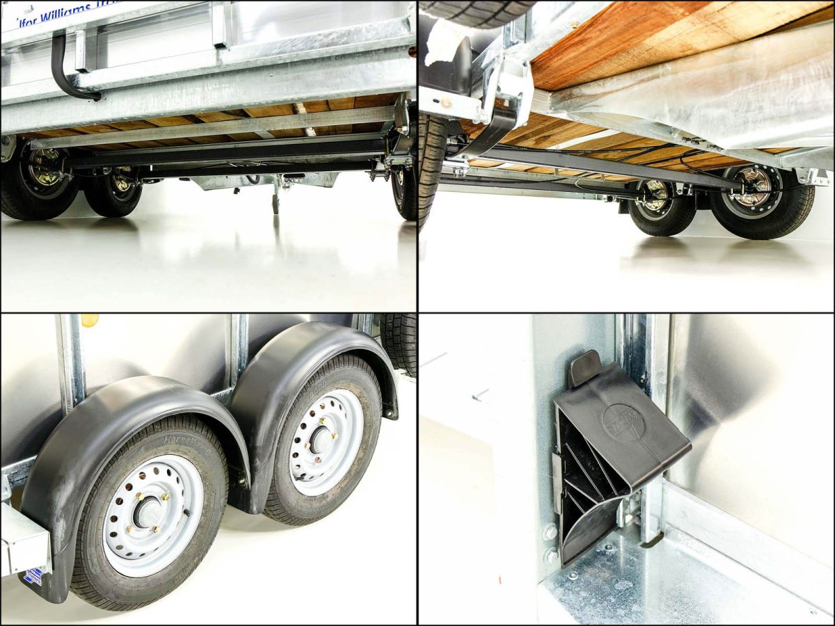 Viehanhänger Ifor Williams TA5 8x6 156x241cm Höhe